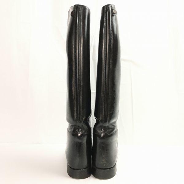 All Leather CAVALLO Equestrian Jockey Long Boots Vintage size 38 23.5-24.0(USED)