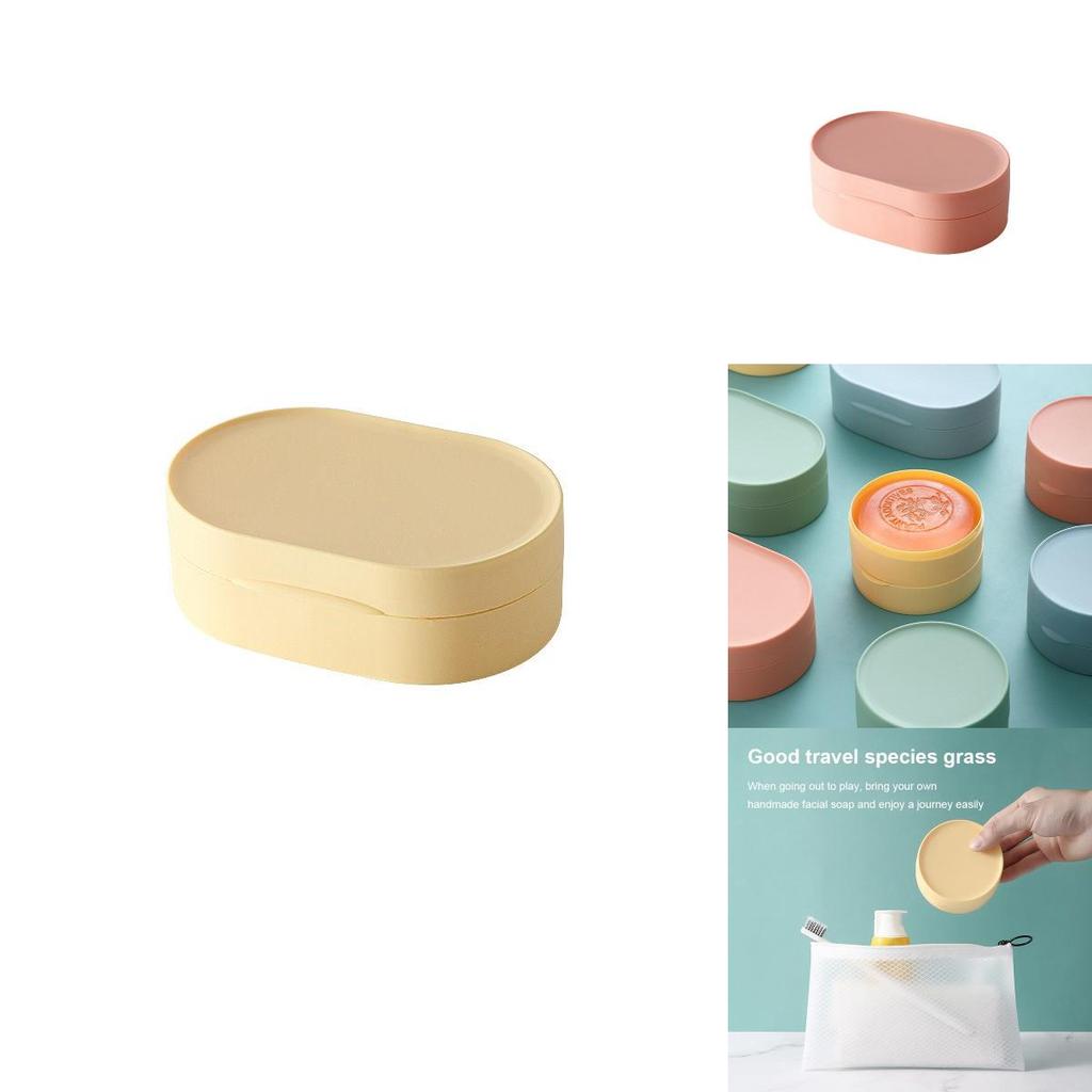 Waterproof Colorful Soap Dish Box Ideal For Travel And Home Bathroom