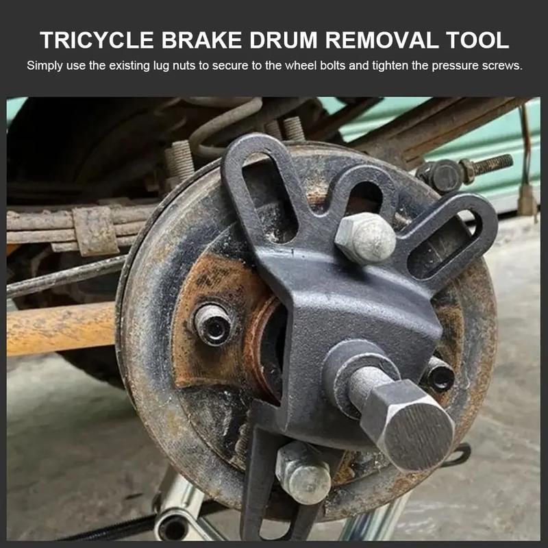 Für Dreirad Motorrad Universelles Brems trommel Abzieher Werkzeug 4-Loch Radnabe Abzieher Reparatur Werkzeug Handlich für Motorrad Zubehör