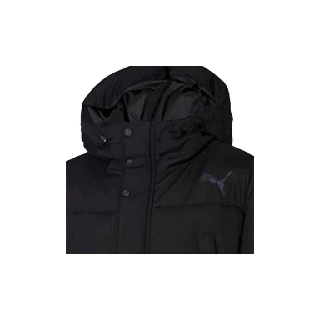 Puma Casual Warm Long Hooded Down Jacket Men Outerwear Black 898443-01
