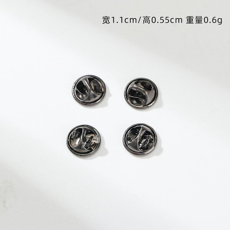 DIY jewelry accessories, iron butterfly buckle, spike needle, micro-seal buckle, butterfly hat brooch, cuff buckle material, spot.