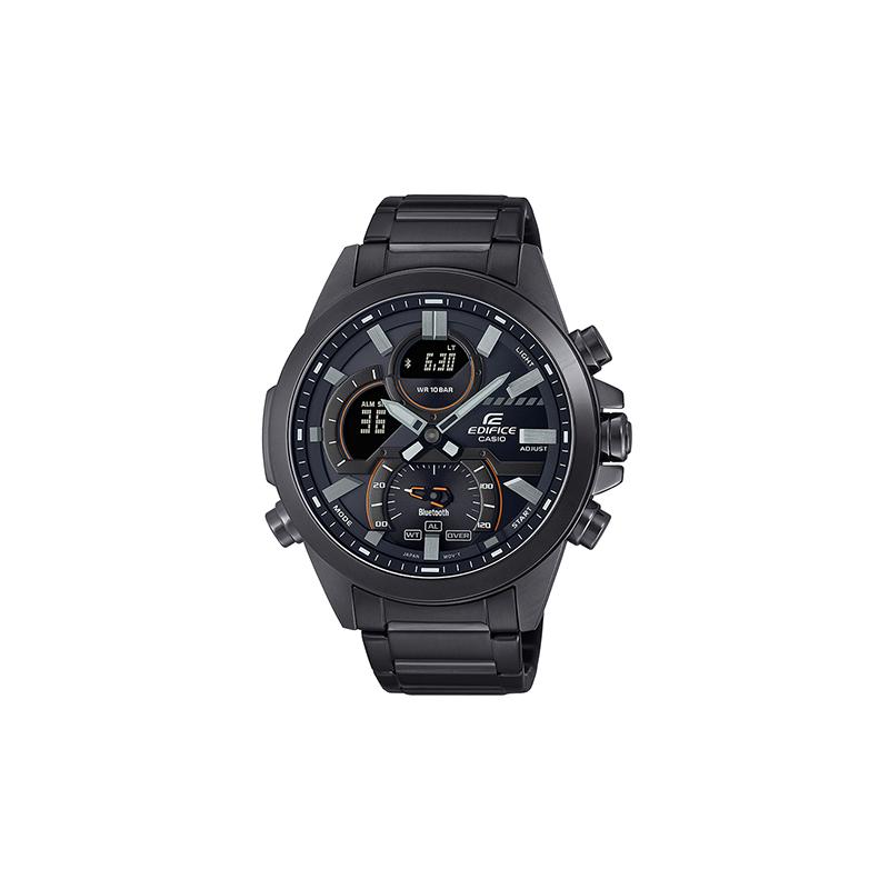 

Casio CASIOEDIFICE Series Fashion Classic Business Waterproof Quartz Movement Stainless Steel Strap Japanese and Korean Watch Men s ECB-30YDC-1APR чорний