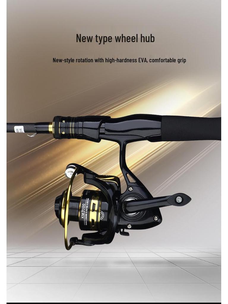 Ultra-Light Ultra-Hard Portable Sea Fishing Rod for Long-Casting Black Fish Lure