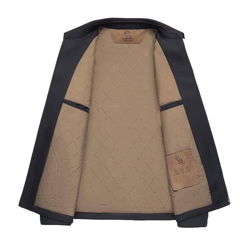 ROMON Men's Winter Insulated Collared Padded Jacket