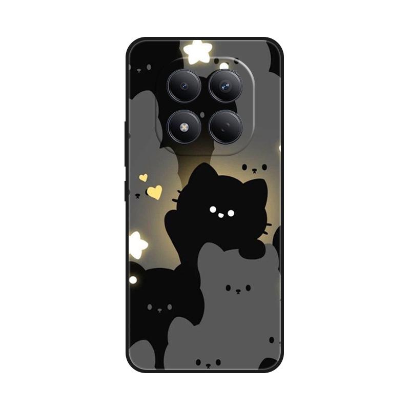 Silicone Soft Phone Case for Redmi Note15 Pro 4G Cover Global Version Cartoon Protector Bumper for Redmi Note 15 Pro 4G Shell