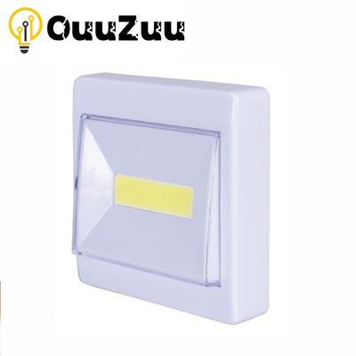 Led Super Helle COB Schalter Nachtlicht Batterie Betrieben LED Wand Lampe Drahtlose Schrank Unter Schrank Lichter Für Küche Zimmer treppen