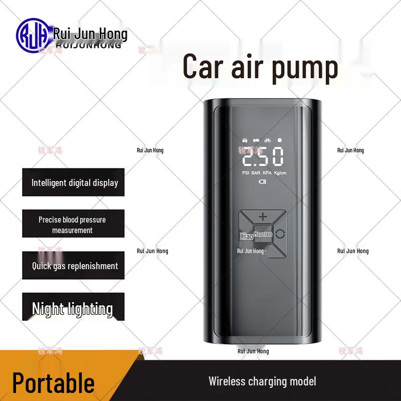 Portable Wireless Charging Digital Tire Inflator