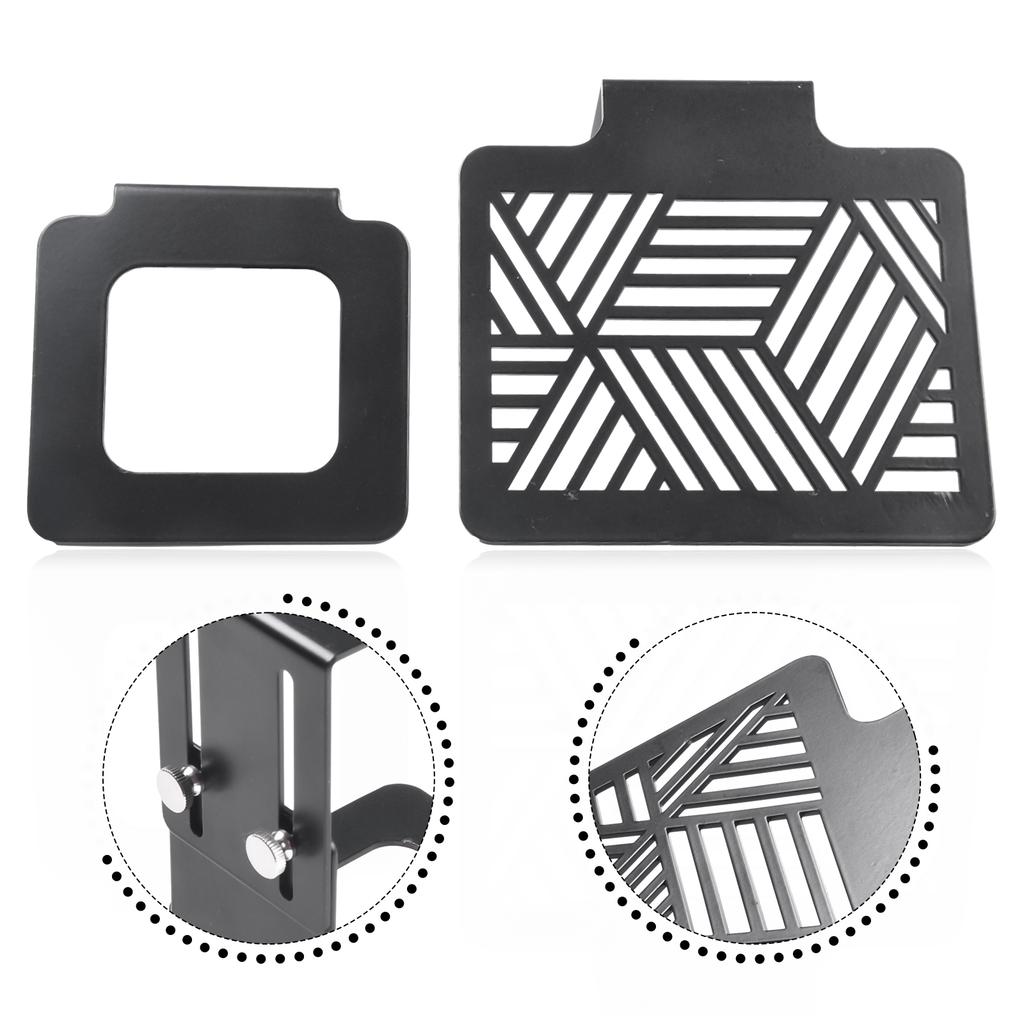 Ablage Kaffee Wiegeablage Getränke 14.8x11.8x8cm Schwarz Für Espressomaschinen Edelstahl Küchengeräte Praktisch