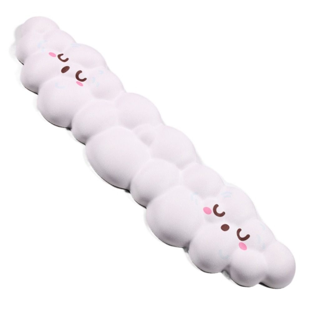 Cloud Shape Non-Slip Keyboard Mouse Pad Soft Ergonomic Wrist Rest Mice Mat Laptop Computer Home Office Memory Foam