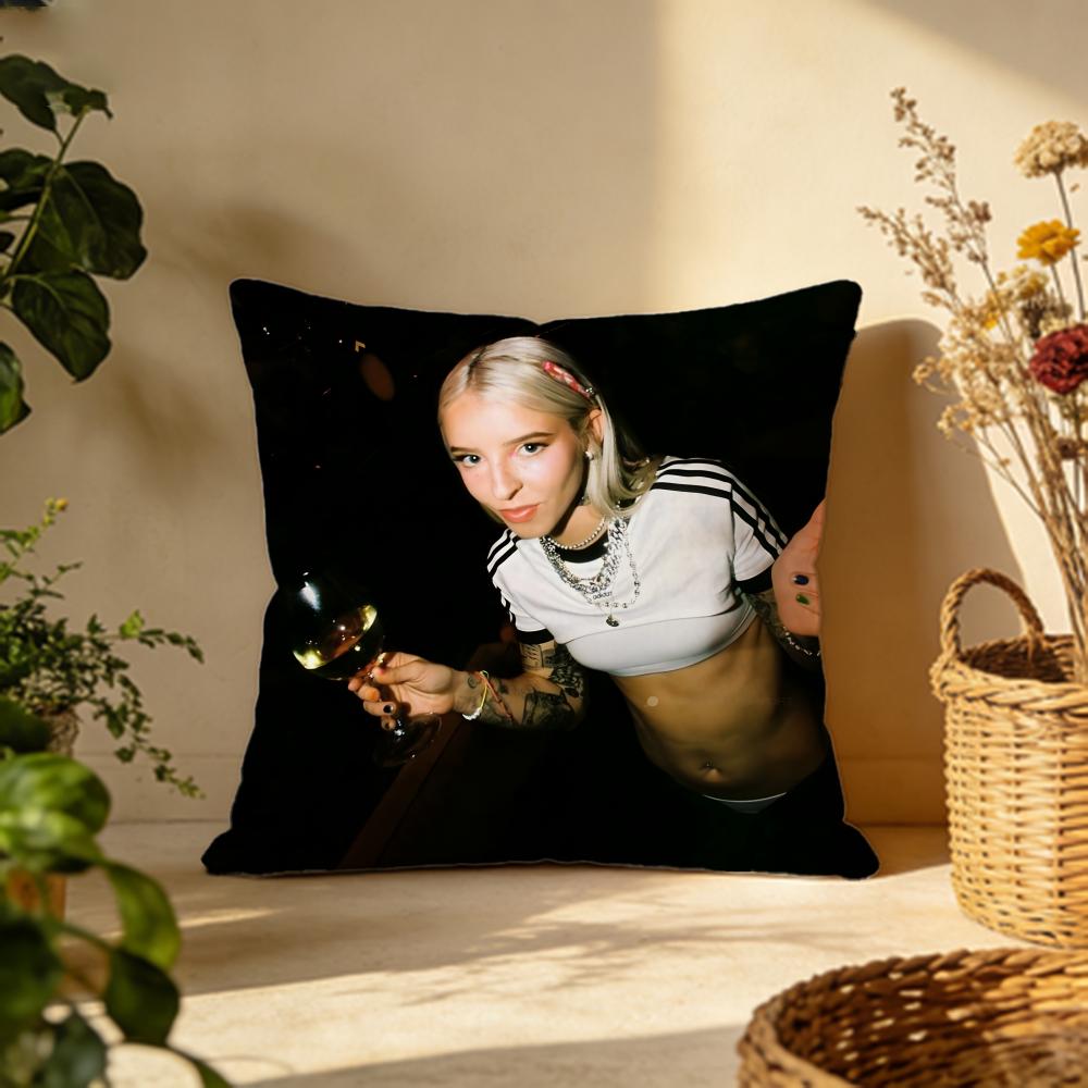 Fashion Yyoung Mikoed Cushion Cover Versatile DoubleSided Pillow Case Fit for Sofa Bed Car Daily Decor
