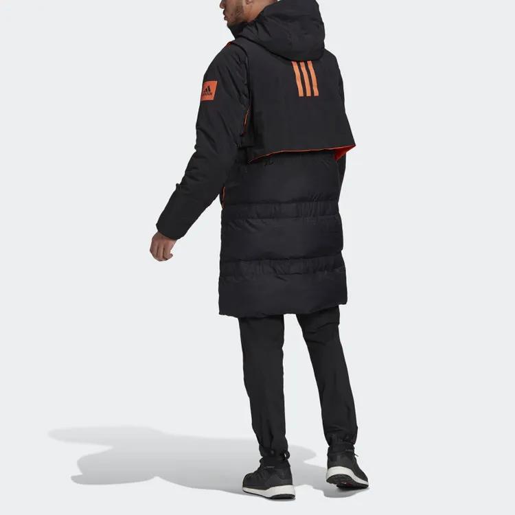 Adidas Down Jacket Winter Men's Black (Unisex) Down Jackets FR9527