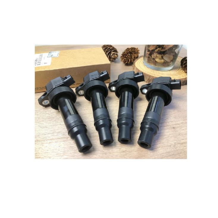 4pcs Ignition Coil Set 273012B010 27301-2B010 For HYUNDAI I30 I20 Venga Kia Rio Soul Ceed Veloster 4pcs Ignition Coil Set 27301 чёрный