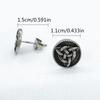 Celtic Knot Studs Earrrings 316L Stainless Steel Biker Band Party Man Earrings