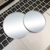 Miroir Convexe Argenté Mini Taille Miroir Convexe Selfie Miroir de Voyage Portable Photographie de Voyage