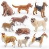 Pvc Lifelike Dog Sculpture Collection For Kids Learning And Decor