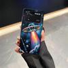 Cartoon Retro Spaceship Case for Xiaomi Poco F8 X3 X4 X5 X7 Pro C50 F1 C61 M3 M4 M7 Pro C75 F3 C71 M5 Funda Phone Cover