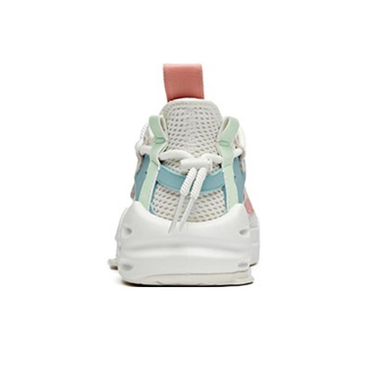 Anta Badass 6 Slip Resistant Shock Absorbing Durable Low Top Sneakers Women Sneakers White Pink 122028086-2