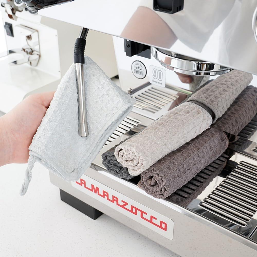 Coffee Machine Cleaning Towel Multifunction Home Absorbent Microfiber Towels for Espresso Machine Desktop Coffee Machine Tool