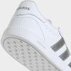Кроссовки Adidas Breaknet Sleek Women cloud white silver metallic sneaker