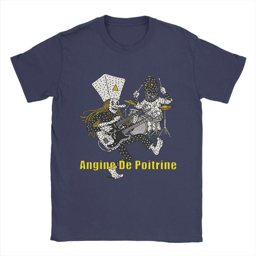 Angine De Poitrine Rock Band Cotton T Shirt For Unisex Summer  YK Funny T Shirts Leisure Tee Shirt Plus Size Hot Sale Tops