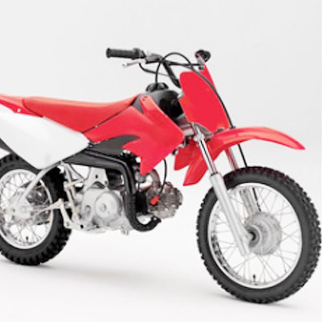 Motorcycle Front Number Plate Rugged High Performance Plastic Number Plate for CRF70