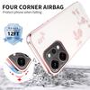 KADEM For Oppo Reno14 Pro 5G (Global) Case Flower Rhinestone Decor TPU Phone Cover