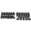 48PCS Plumbing Faucet Seal Washer O-ring Rubber Faucet Washer Assortment with Screws Flat Beveled for Repairing Faucet Leak