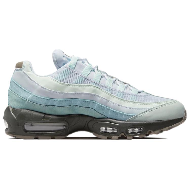 Nike Air Max 95 Comfortable Versatile Low-Top Running Shoes Unisex sneaker Light-Gray DQ9468-335