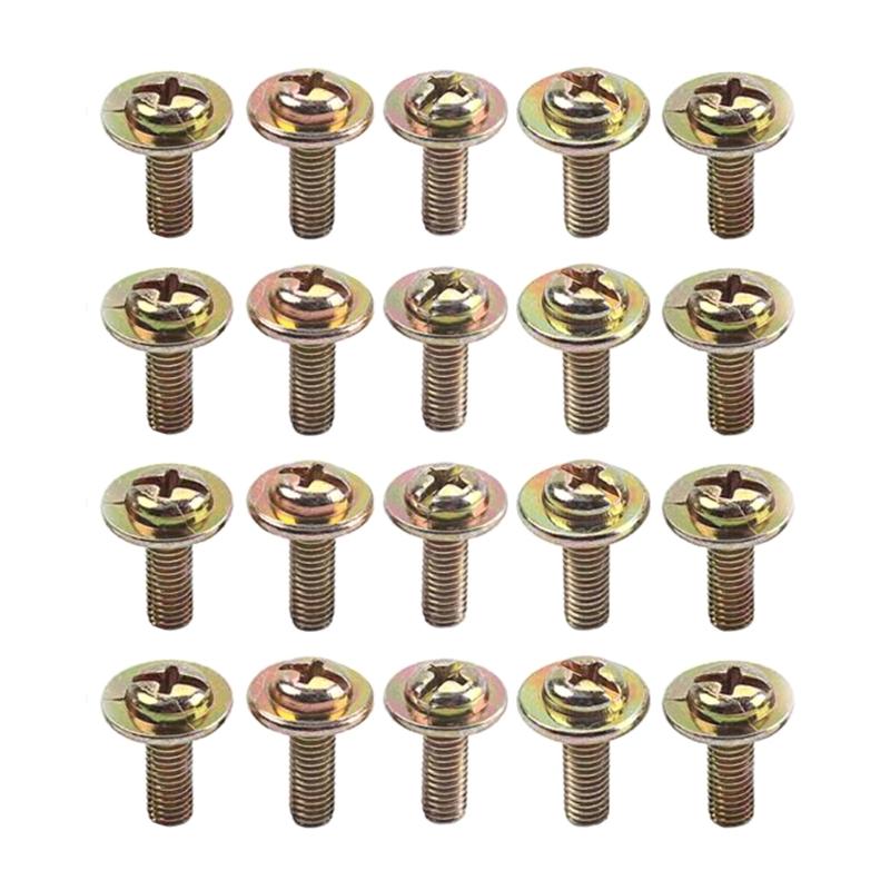20Pcs Drum Lug Screws Easy to Install Lug Claw Hook Light Weight Drum Lugs Screws Drum Lug Claw Hook Mounting Screws Set 1