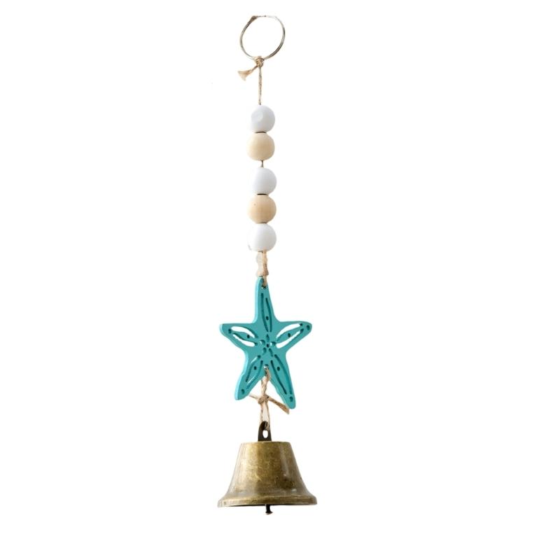 Turtles/Seahorses/Starfishs Wind Chimes Garden Decors Hanging Ornament Windchime for Mediterraneans Themed Home Decors