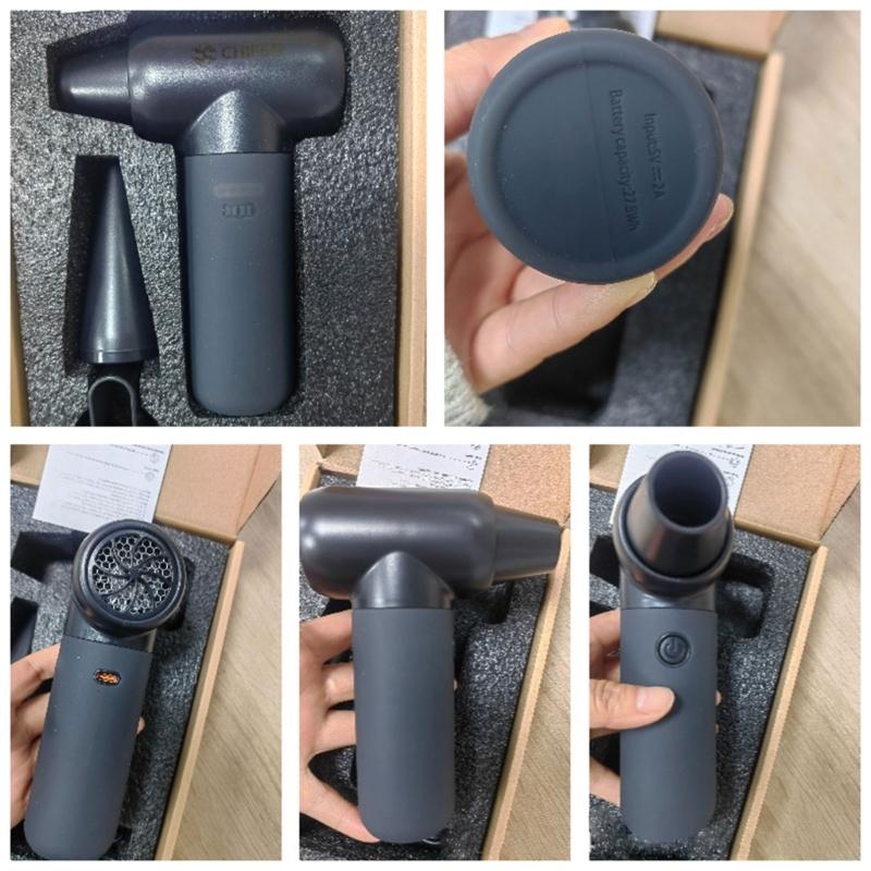 33000RPM Electric Air Blower Rechargeable Cordless Air Duster for Dust and Snow Removal In Home Car and Outdoor Settings