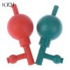 1pc Rubber Suction Bulb Lab Rubber Suction Bulb Safe Pressure Quantitative Pipette Filler with 3 Valves