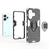 For Xiaomi Redmi Note13R PRO 5G Back Cover Phone Case Shockproof Armor Metal Ring Stand Holder Magnetic Suction Protect Funda