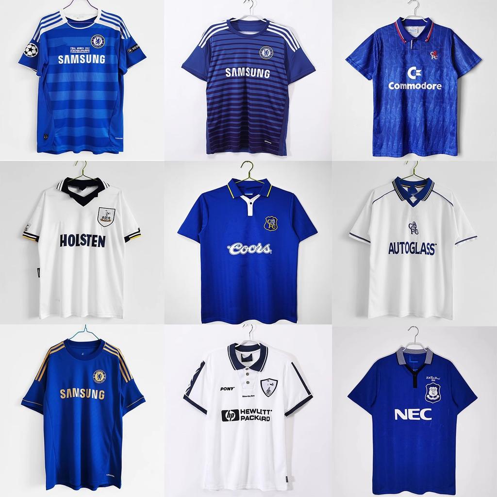 12-13 Retro Classic Multi-Season Jerseys Fan Edition Short Sleeve T-Shirts Home And Away Football Jerseys