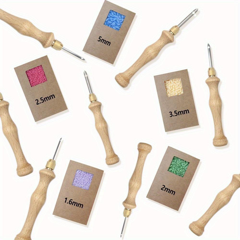 Adjustable Knitting Embroidery Pen Kit Punch Needle Weaving Tools for DIY Craft Cross Stitch Sewing Accessories