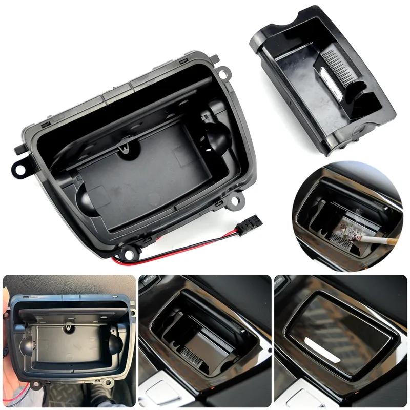 Complete Auto Car Black Plastic Center Console Ashtray Assembly Box For BMW 5 Series F10 F18 51169206347