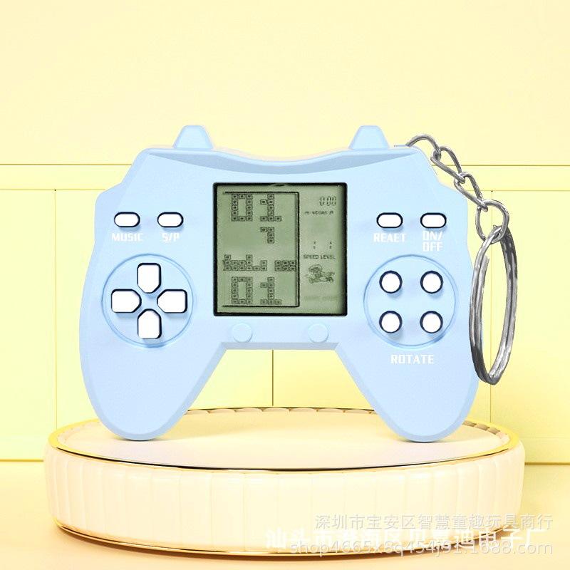 Spielkonsolen-Schlüsselanhänger, Lernspielzeug, Kann an einem Rucksack aufgehängt werden