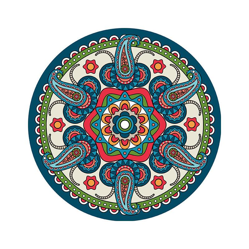 Anti-scalding Insulation Pad Bohemia Coaster Custom Absorbent Dinner Plate Mats Non-slip Tea Pads Placemat Kitchen Tableware