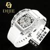 Student Couple Watch Men'S And Women'S Watches Hollow Spring Quartz Watch Transparent Case Trend Simple Luminous