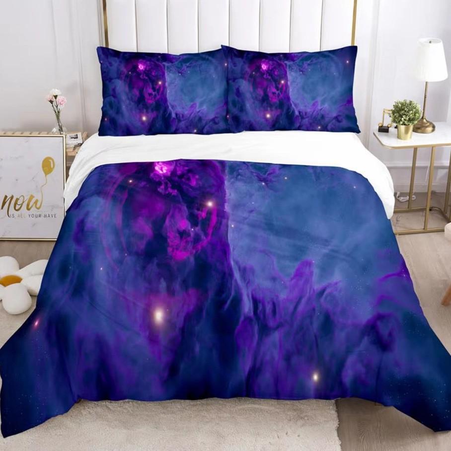 Dreamy Starry Sky Down Comforter Set - Bedding Set - 3-piece Duvet Cover Set