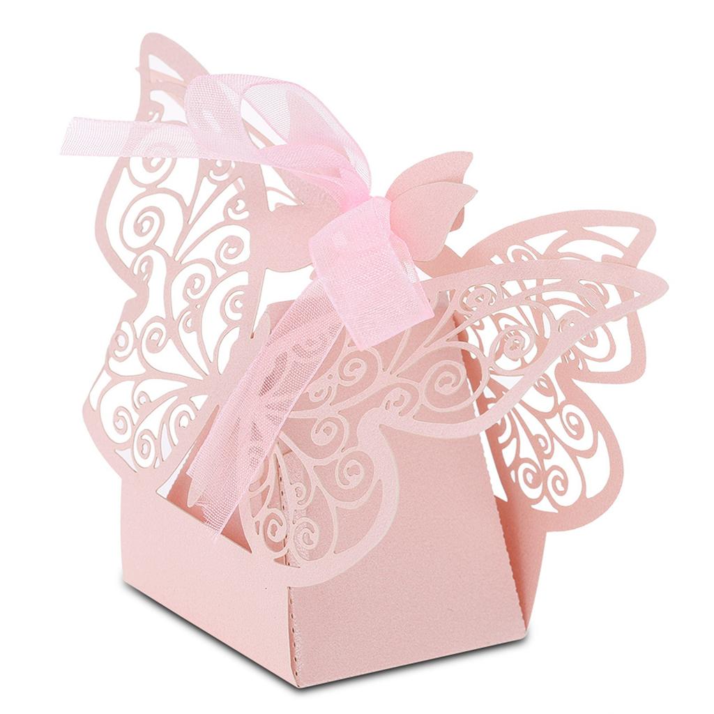 100 PIEZAS Cajas de Azúcar y Chocolate para Recuerdos de Boda Decoración de Boda para Boda Cumpleaños