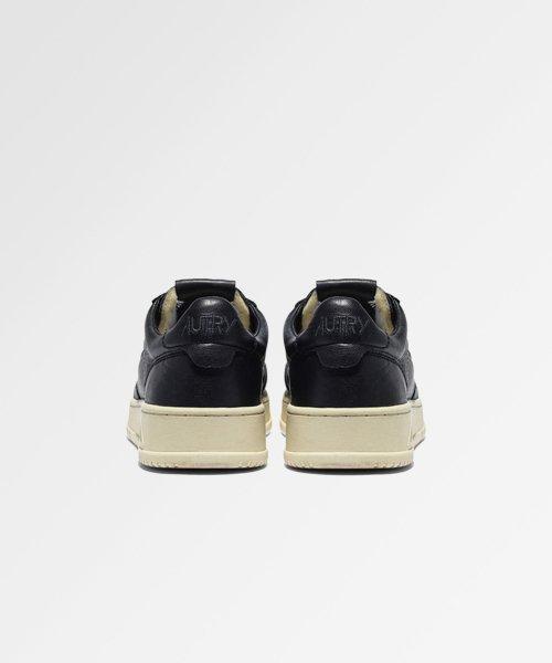 [Autry] Medalist Vintage Goatskin Sneakers Black 80567131773