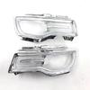 Black and White Trim Headlight Frame for 2014-2018 Grand Cherokee