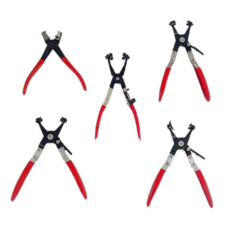 Automotive Hose Clamp & Crimping Pliers Set with Clamp Buckle & Dust Boot Tools