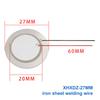 10pcs For Audio Buzzer Piezoelectric Piezo Ceramic Wafer Plate Dia 12/15/18/20/27/35/50MM With Wire Buzzer Loudspeaker