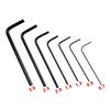 7Pcs 0.7Mm 0.9Mm 1.3Mm 1.5Mm 2Mm 2.5Mm 3Mm Hexagon Allen Key Set Mini Wrench Hex Spanner Screwdriver Hand Tool Kit Micro Wrench