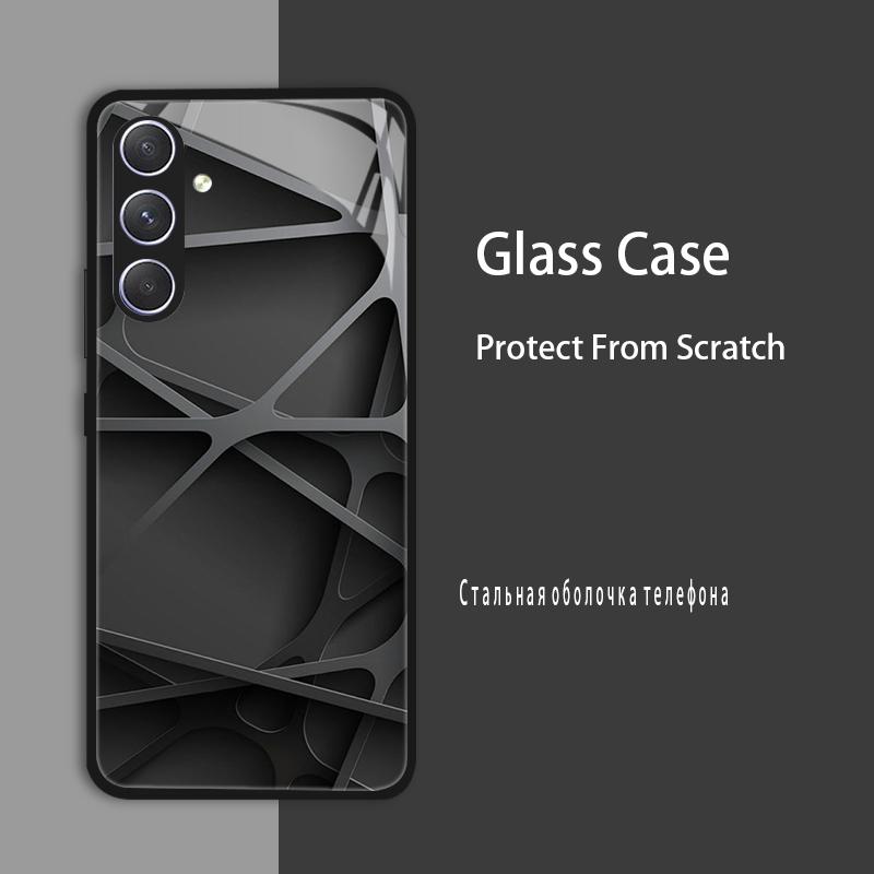 For Samsung S25 FE Case Cover Tempered Glass Case Hard Shockproof Coque Bumper For Samsung Galaxy S25FE M36 S25 FE Protect Case