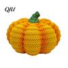 Indoor Fall Party Supplies Handmade Resin Pumpkin Figurine Halloween Decor, Simulated Knit Tabletop Statue, Ornaments Mini Holiday Ornament