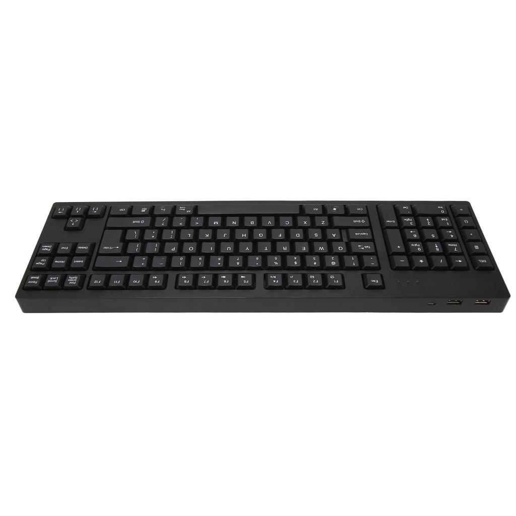 109 Key Left Hand Keyboard USB Wired 2 HUB Keyboard Business Household Keyboard for Windows XP 7 8 10