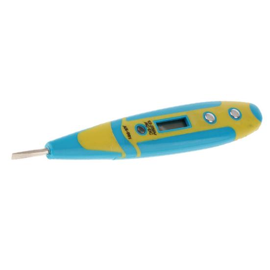 12-250V AC DC Non-Contact LCD Display Electric Voltage Tester Detector Meter Pen